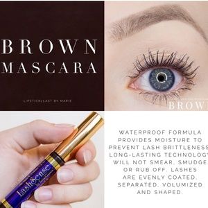 brown mascara